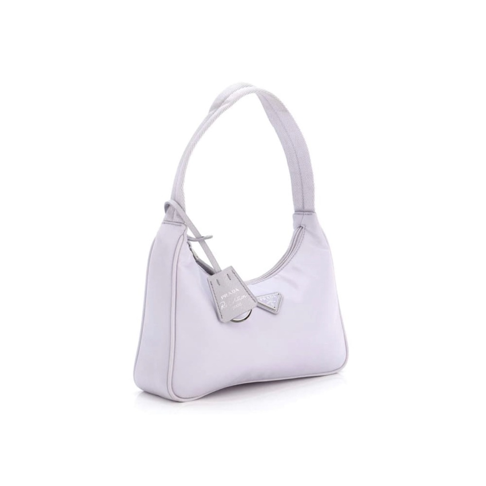 Authentic Prada Re-Edition 2000 Lavender Nylon Bag - image 2